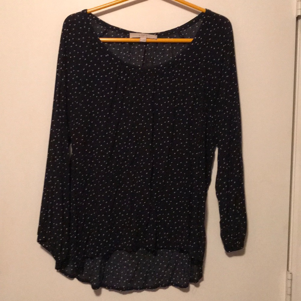 Loft Navy and white tunic